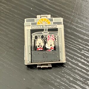 Disney Tower of Terror Pin with Micky, Minnie, and Stitch